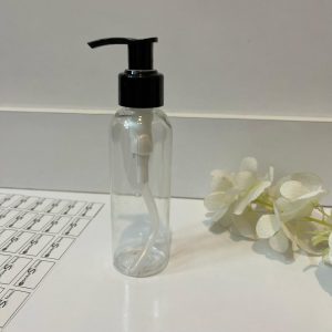 غلیظ پاش بدنه شفاف با سری مشکی