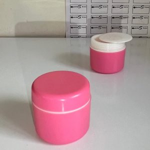 پوکه کرم صورتی 20 گرمی